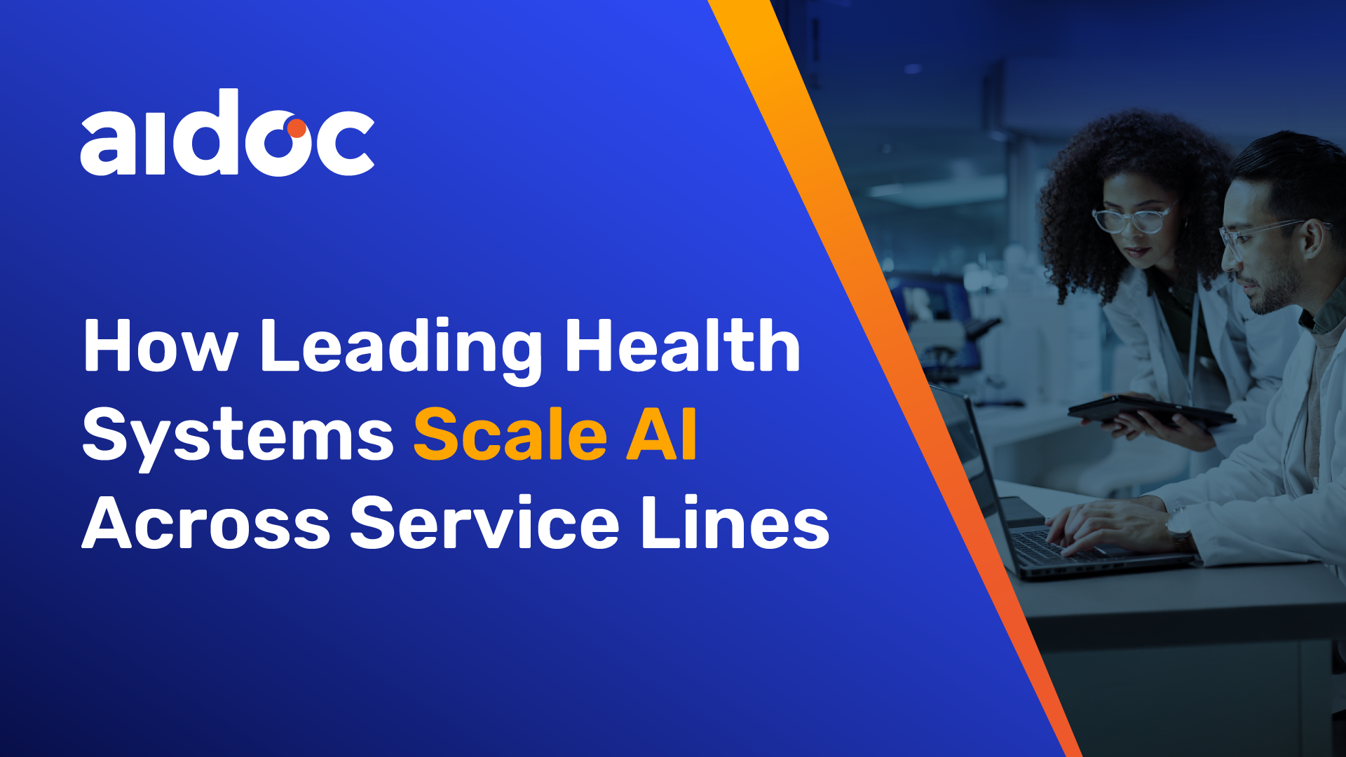 How Leading Health Systems Scale AI Across Service Lines