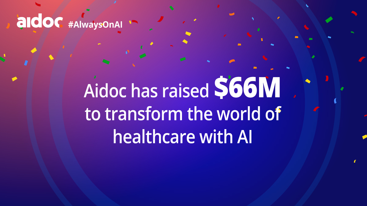 Aidoc has raised $66 million in Healthcare AI