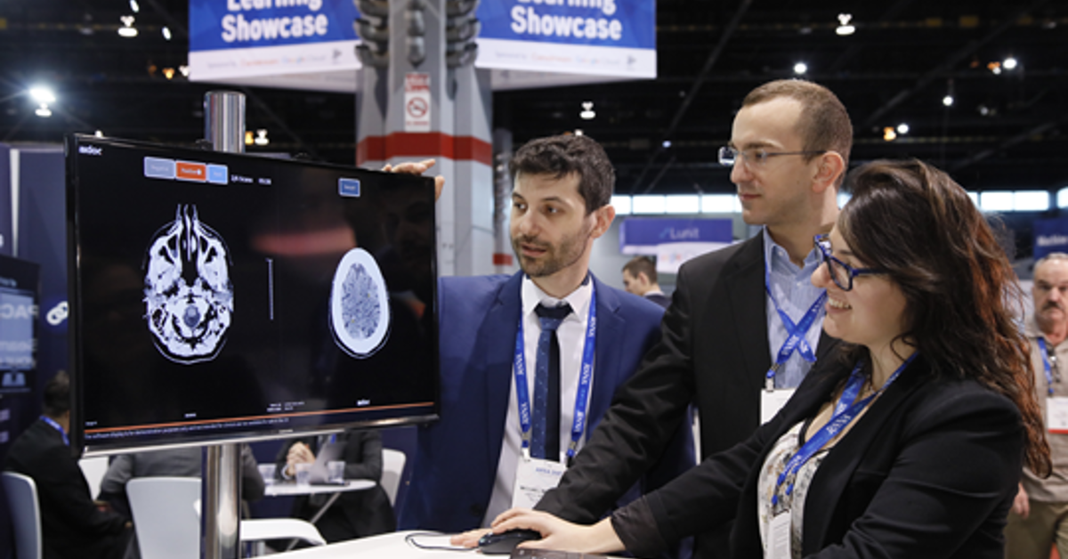 the Aidoc team at RSNA 2021