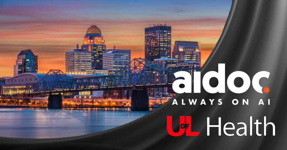 University of Louisville partnership with Aidoc