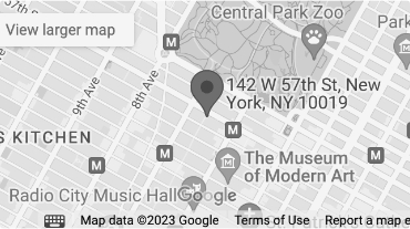 Map location of New York office