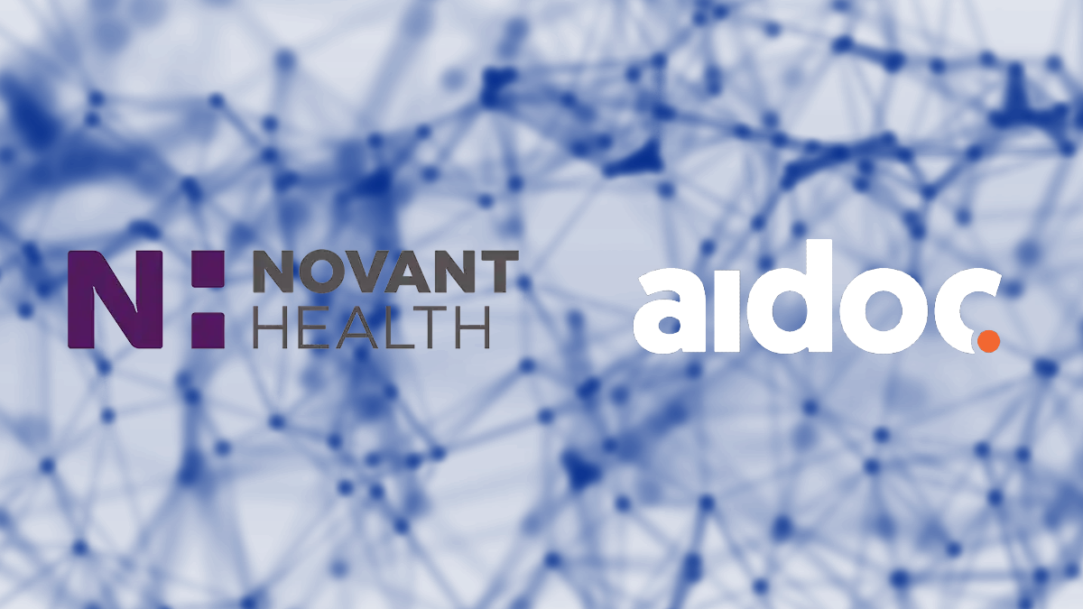 Novant Health Partnership with Aidoc