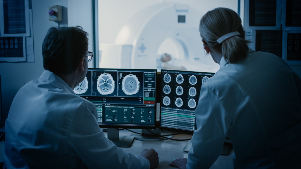 doctors in a radiology room