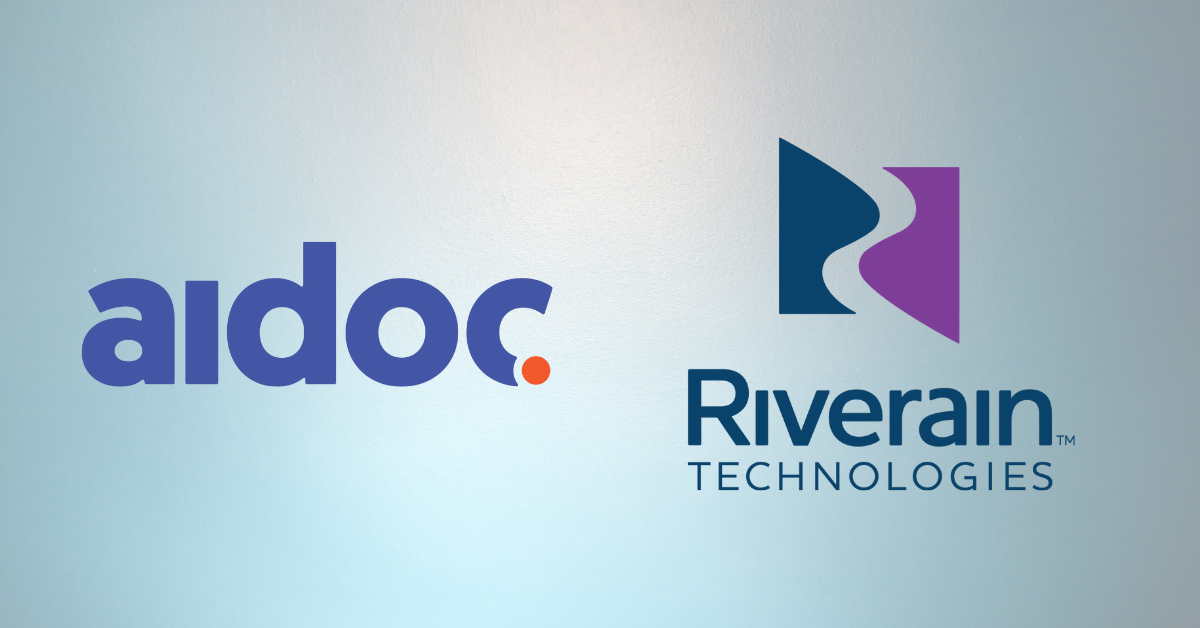 Aidoc partnership with Riverain technologies
