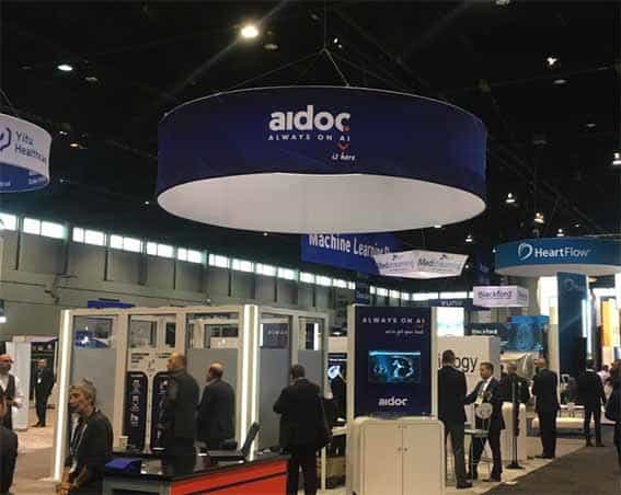 An Aidoc booth