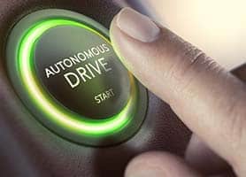 an autonomous drive button
