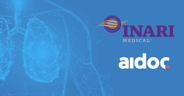 Inari Medical and Aidoc logo
