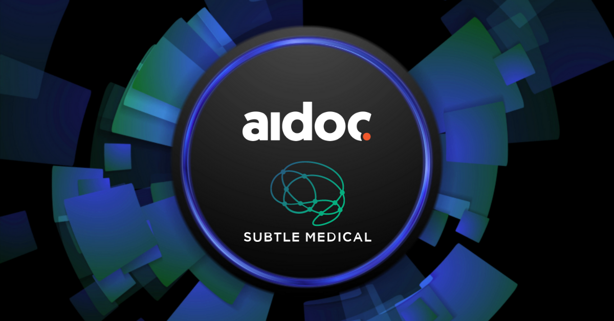 Aidoc partnership with Subtle Medical