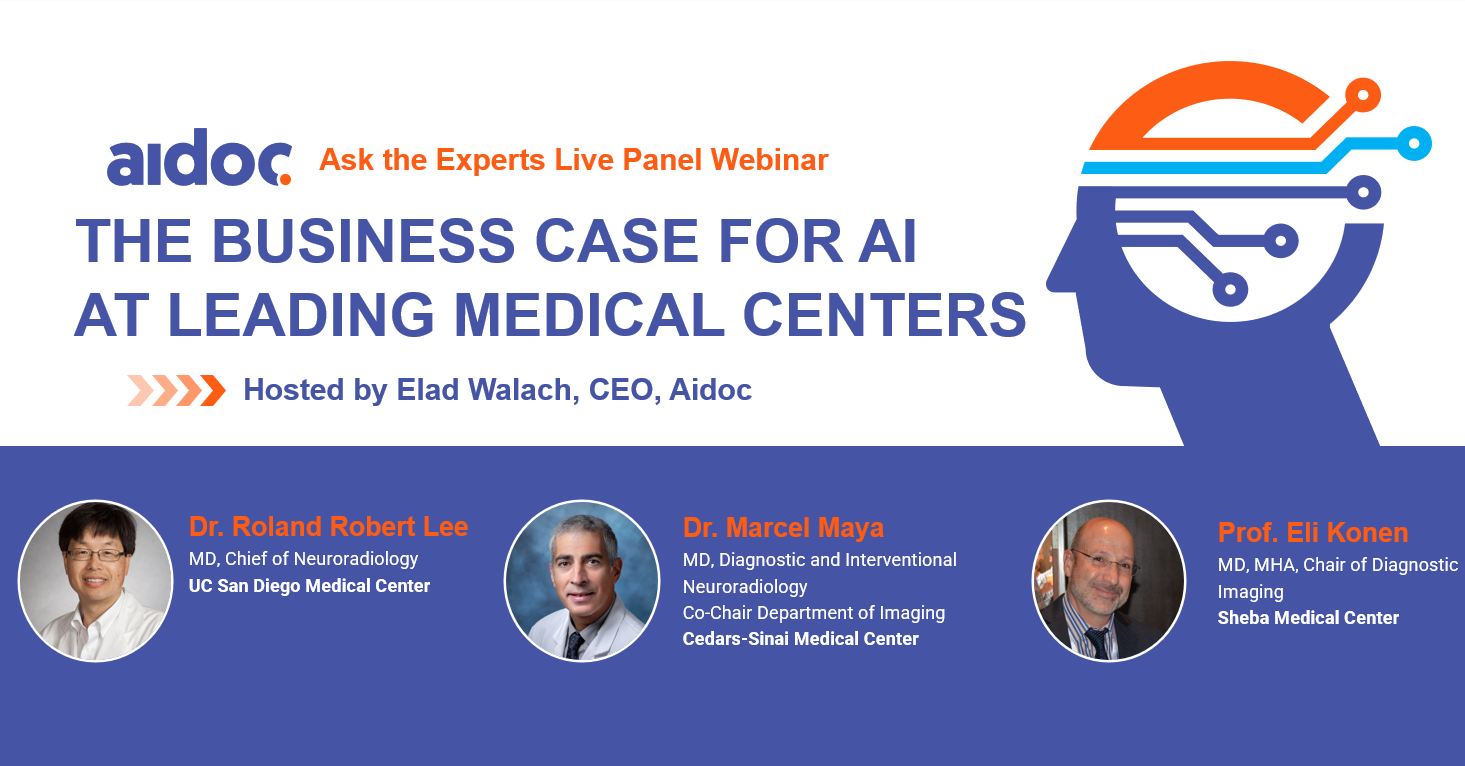 Aidoc live panel webinar